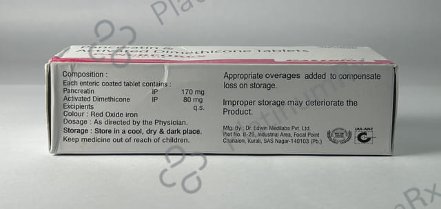 Pancreorex 80/170mg Tablet 10s