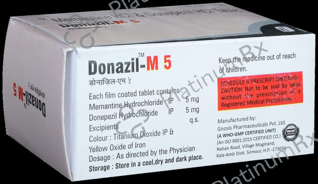 Donazil M 5mg/5mg Tablet