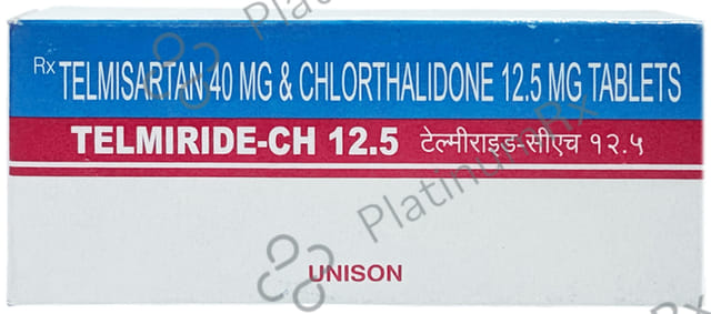 Telmiride CH 40mg/12.5mg Tablet 10s