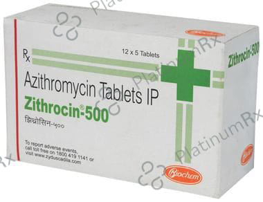 Zithrocin 500mg Tablet 5s