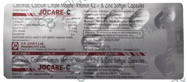 Jocare C Capsule 15s