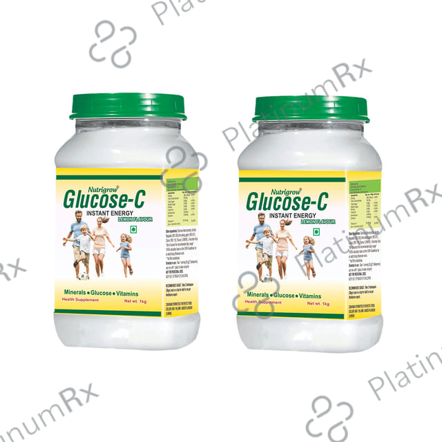 Nutrigrow Glucose-C (1kg Each) Lemon 2 jar