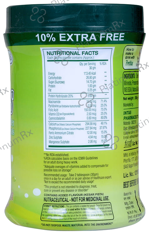 Intas Powder Protitas Kesar Pista