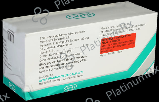 Embeta R 50/5mg Tablet ER 10s
