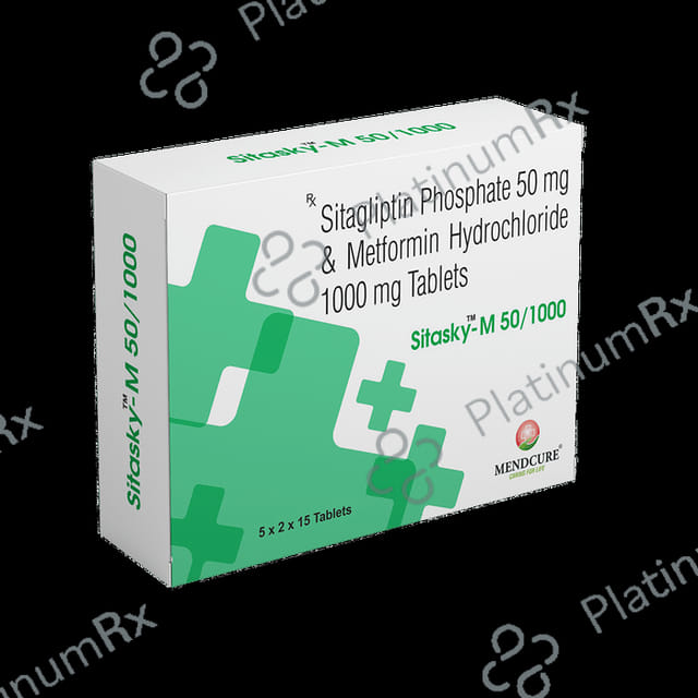 Sitasky-M 50/1000 Tablet