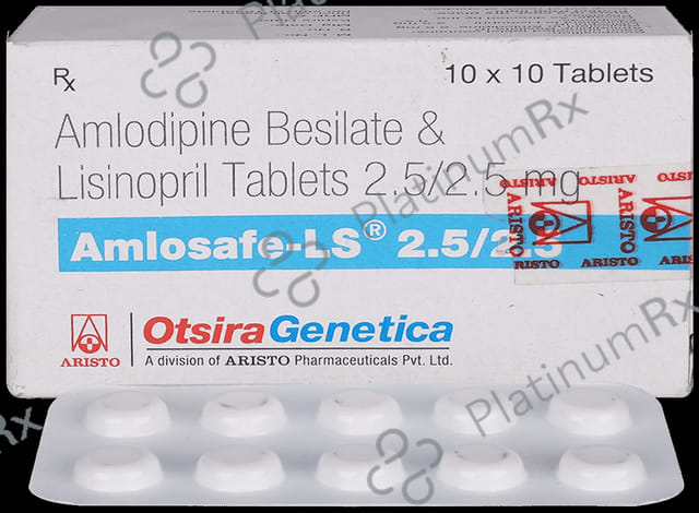 Amlosafe-LS 2.5mg/2.5mg Tablet