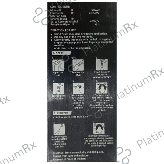 Biodens F Hair Lotion for Men & Women Solution 60ml