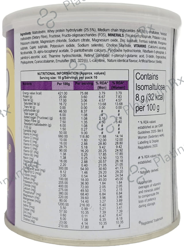 Critipro DM Vanilla Powder 180gm