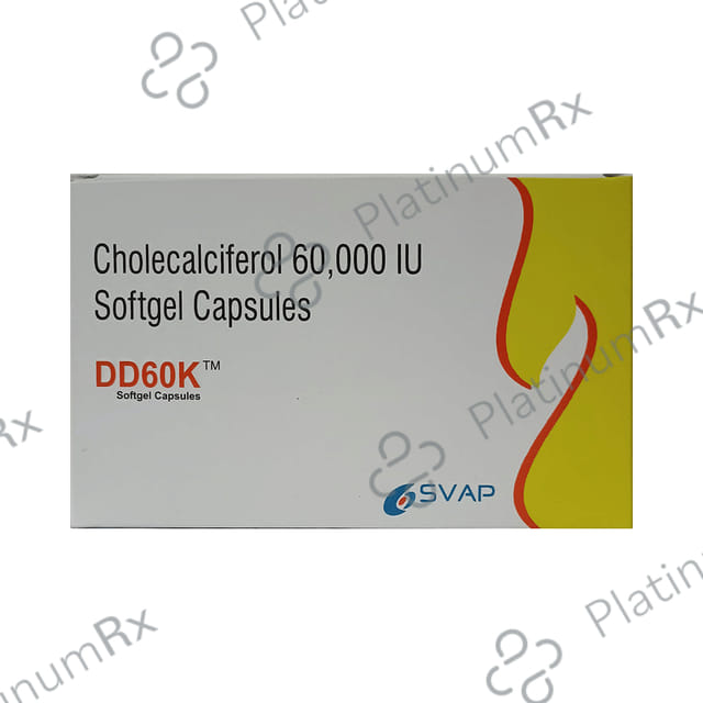 DD60000IU Softgel Capsule 4s