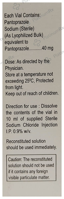 Pantium 40mg Injection