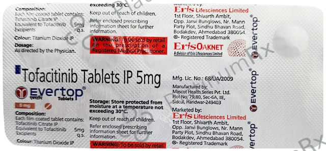 Evertop 5mg Tablet 10s