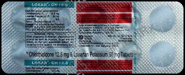 Losar CH 12.5 Tablet