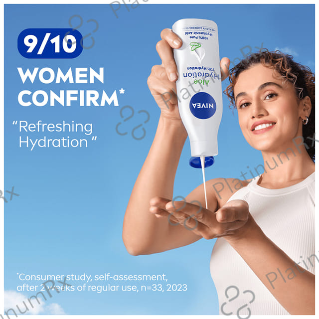 Nivea Aloe Hydration Body Lotion - 5 in 1 Complete Care for All Skin Types 200 ml