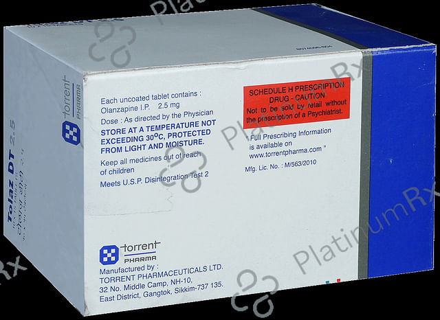 Tolaz DT 2.5mg Tablet DT 15s