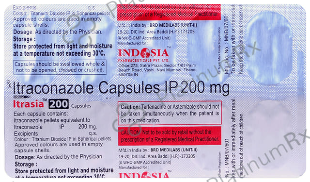 Itrasia 200mg Capsule 10s