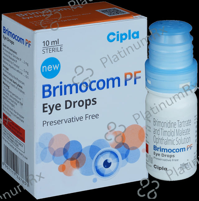 Brimocom PF 2/5mg Eye Drops 10ml