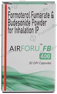 Airforu FB 400/6mcg DPI Capsule 30s