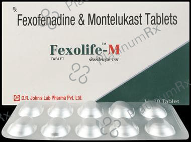 Fexolife M 10 mg/120 mg Tablet