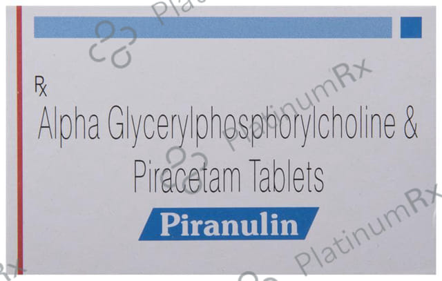 Piranulin 250/800mg Tablet 10s