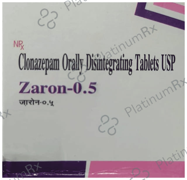 Zaron 0.5 Tablet MD