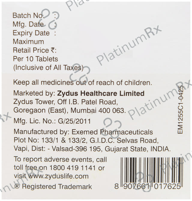 Empaglyn M 12.5/500mg IR Tablet 10s