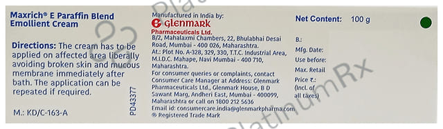 Maxrich E Cream 100gm