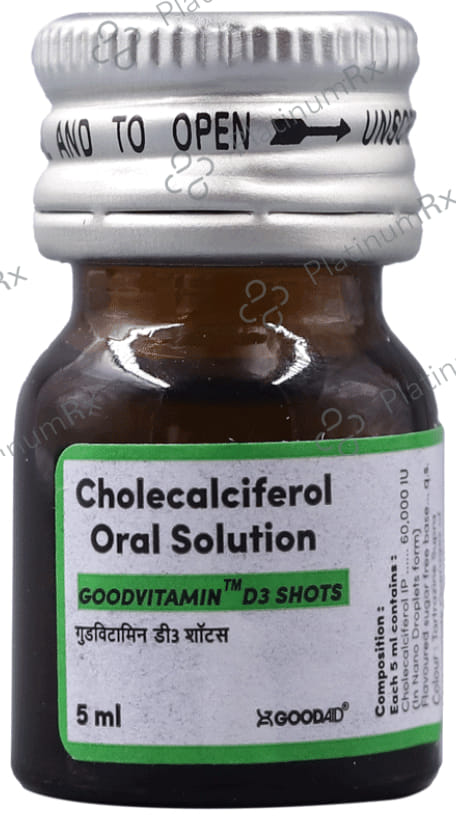 Goodvitamin D3 Shots 5ml