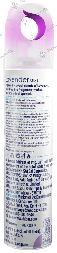 Odonil Room Spray Lavender Mist 220 ml