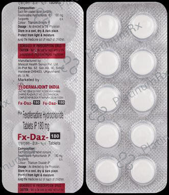 FX Daz 180mg Tablet 10s