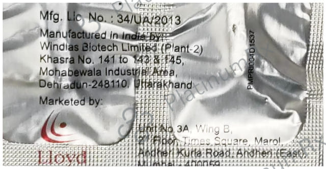 Remetor CV 40/75mg Capsule 10s