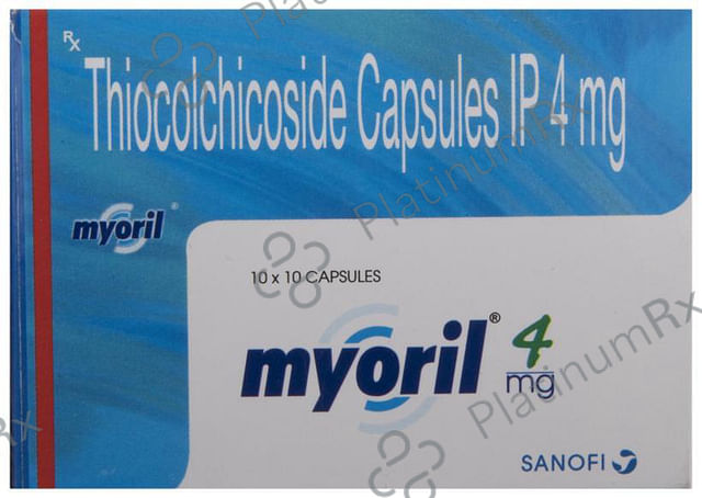 Myoril 4mg Capsule 10s