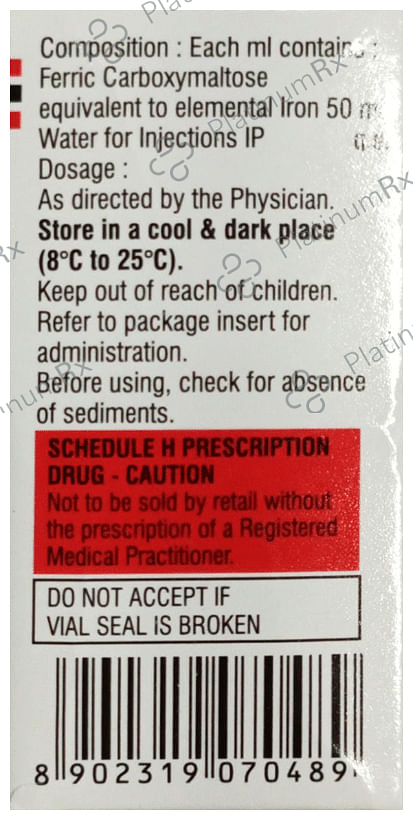 Encicarb 500mg Injection 10ml