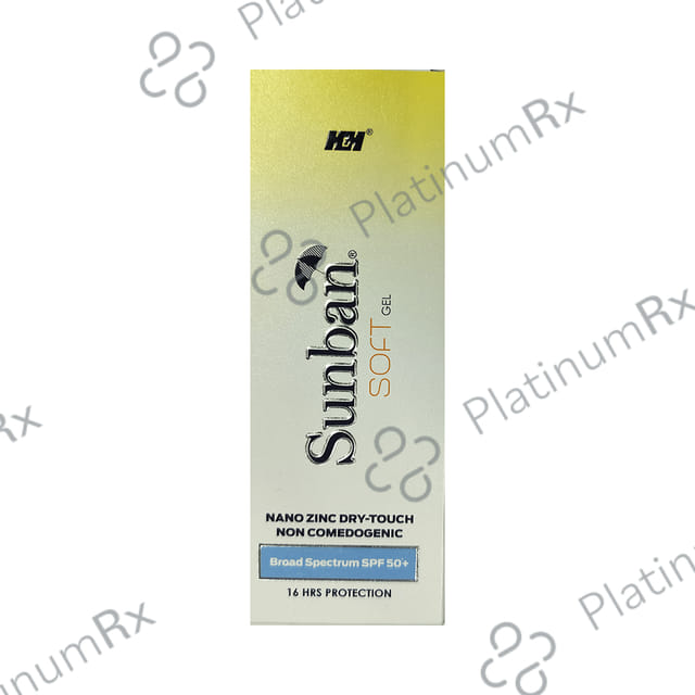 Sunban Soft Nano SPF Gel 75gm