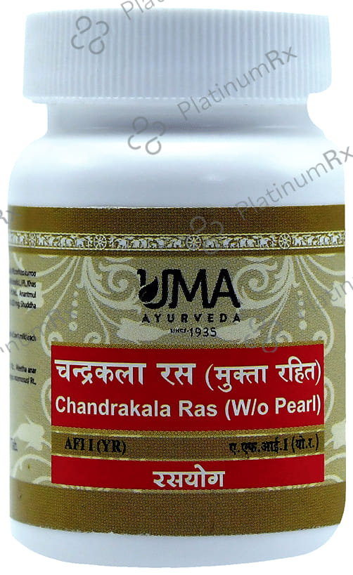 Uma Ayurveda Chandrakala Ras Tablet 1000 tablets