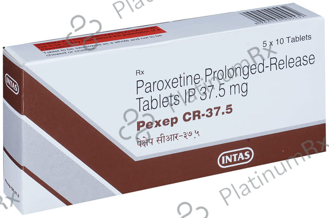 Pexep CR 37.5mg Tablet PR 10s