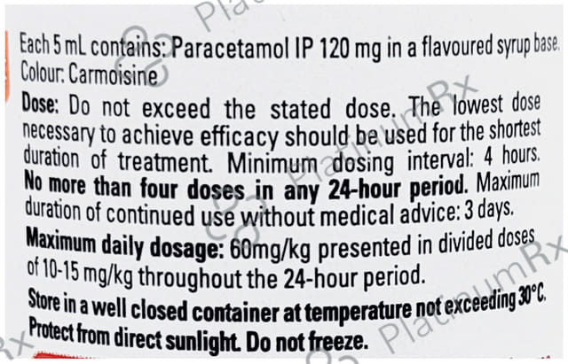 Calpol 120mg Strawberry Suspension 60ml