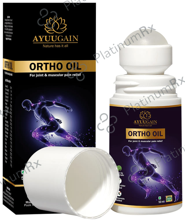 Ayuugain Ortho Oil for Joint & Muscular Pain Relief