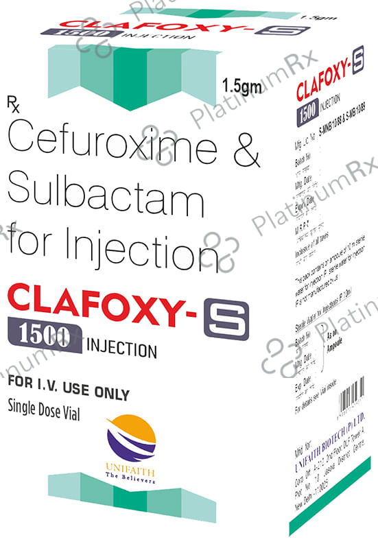 Clafoxy-S 1500 Injection
