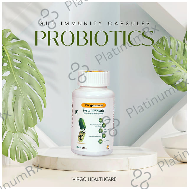 Virgo Healthcare Prebiotic & Probiotic Vegicap