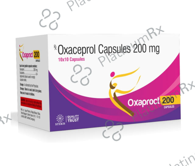 Oxaproct 200mg Capsule 10s