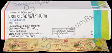 Fertyl Super 100mg Tablet 5s