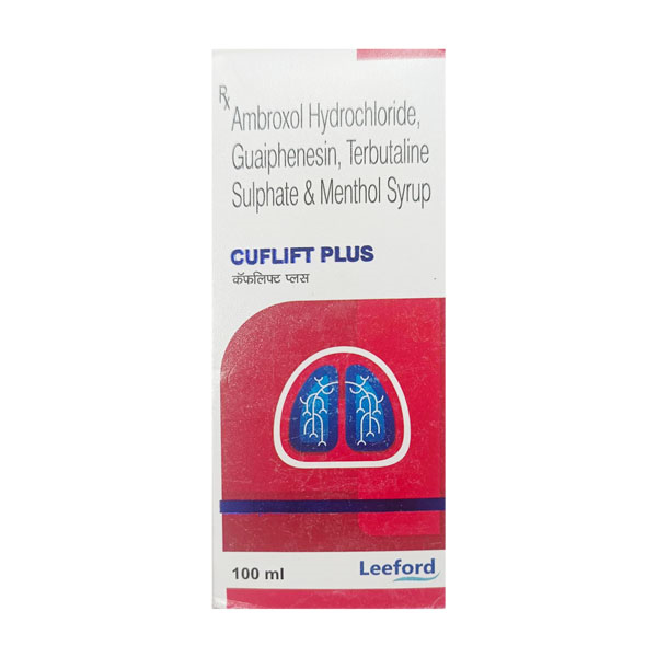 Cuflift Plus 30mg/50mg/1.25mcg Syrup 100ml