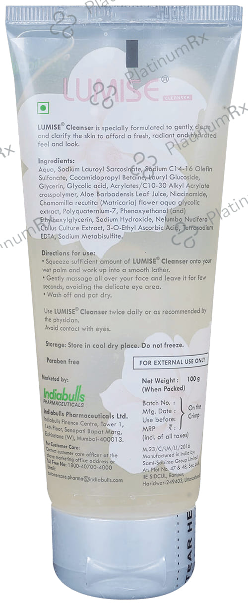Lumise Cleanser 100gm
