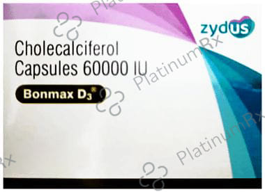 Bonmax D3 60000IU Capsule 4s