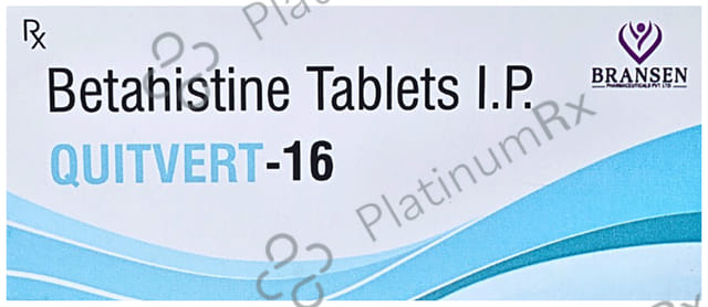 Quitvert 16mg Tablet 10s
