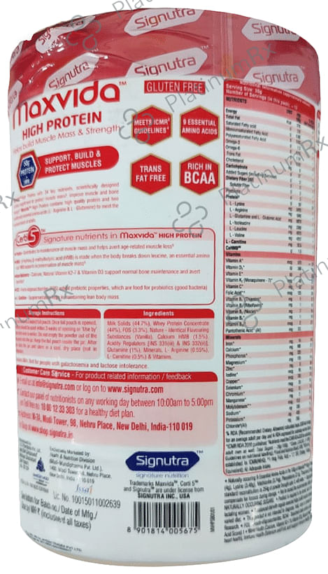 Maxvida High Protein (HP) Powder Vanilla 400gm