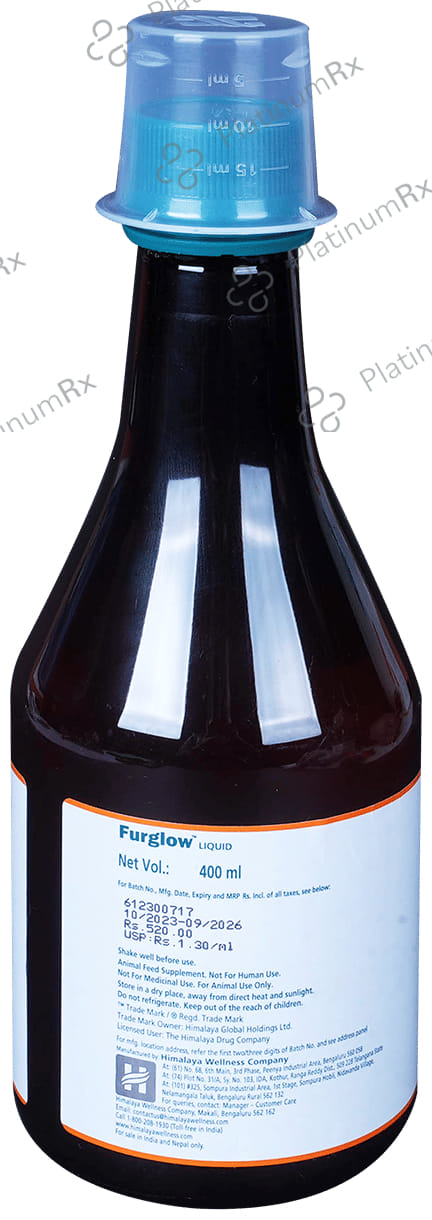 Himalaya Furglow Oral Coat Tonic (For Pets) 400 ml