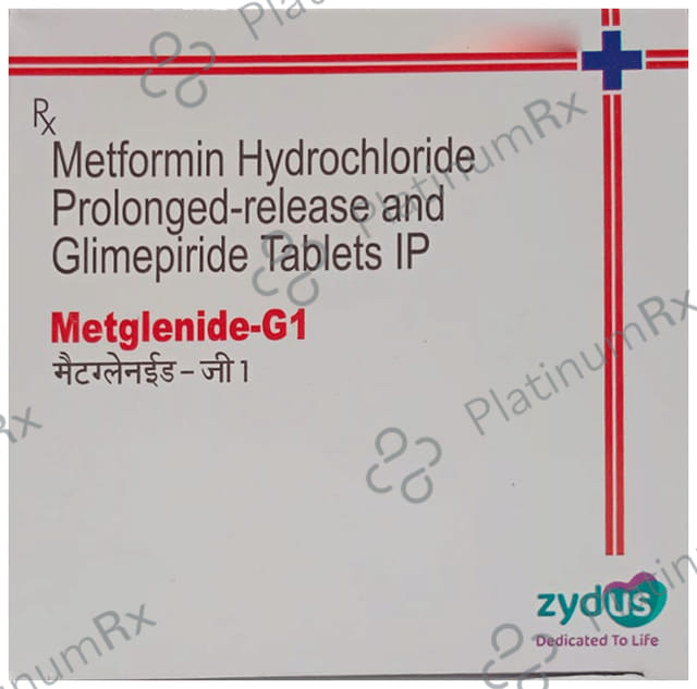 Metglenide G 1/500mg Tablet PR 10s
