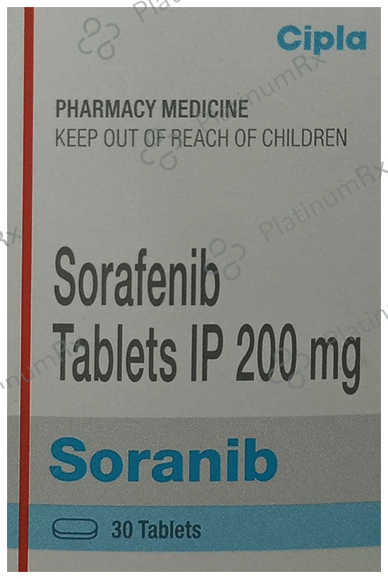 Soranib 200mg Tablet 30s