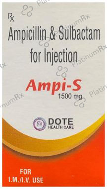 Ampi-S 1500mg Injection